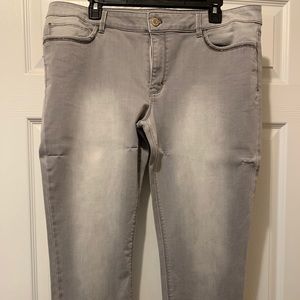 Gray Wash Jeans